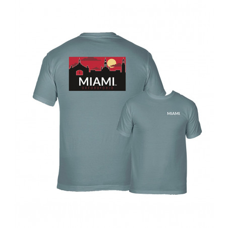 Uscape Miami University Ice Blue Cloud Skyline