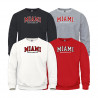 Miami University Tackle Twill Applique and Embroidered Crew