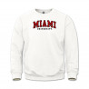 Miami University Tackle Twill Applique and Embroidered Crew