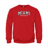 Miami University Tackle Twill Applique and Embroidered Crew