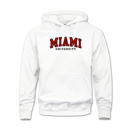 Miami University Tackle Twill/Embroidered Hoodie