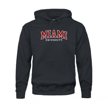Miami University Tackle Twill/Embroidered Hoodie