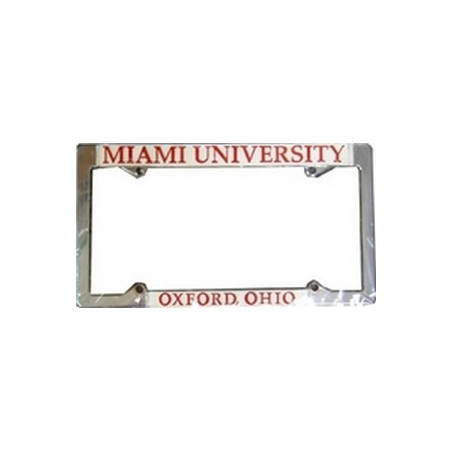 Miami University license plate frame