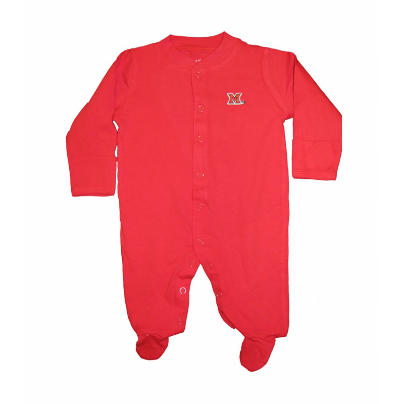 Miami University Infant Footed Romper