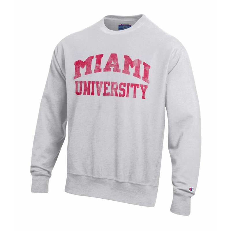 Miami University Champion Reverse Weave Crew