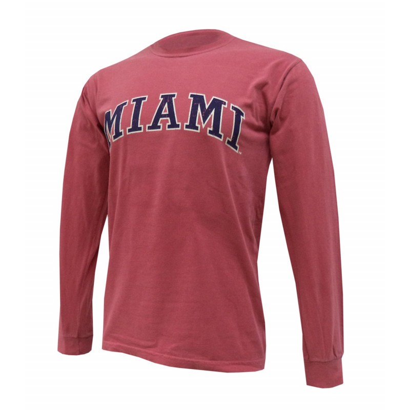 Comfort Colors Miami University Long Sleeve Tee