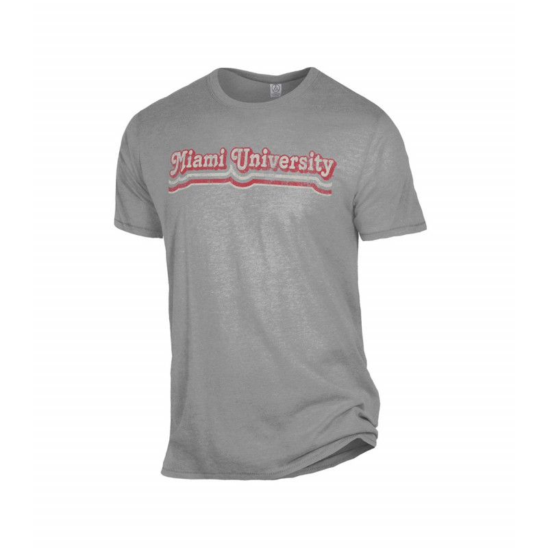 Miami University 60's Style Short Sleeve Tee