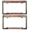 Miami University license plate frame