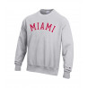 Champion Miami University Reverse Weave Tackle Twill Crew