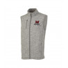Miami University Heathered Gray Full Zip Vest