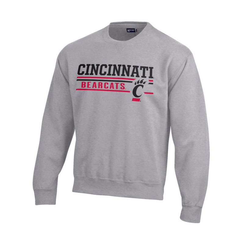 Heathered Black Miami Redhawks Triblend Crew