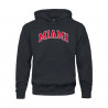 Miami University Hooded Sweatshirt, Black