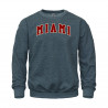 Miami University Arched Miami Crew, Charcoal