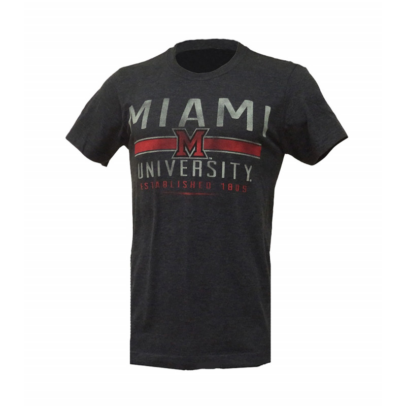 Miami University Distressed Tee