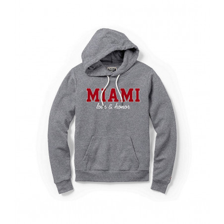 League Women's Miami University Love & Honor Tri-Blend Hood