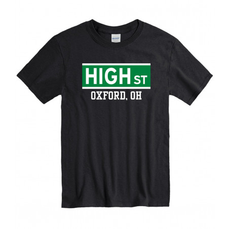 High St. Black Short Sleeve Tee