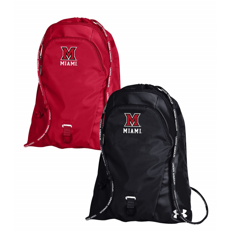 Under Armour Miami University Drawstring Backpacks