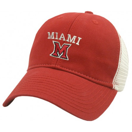 Miami University Adjustable Trucker Hats