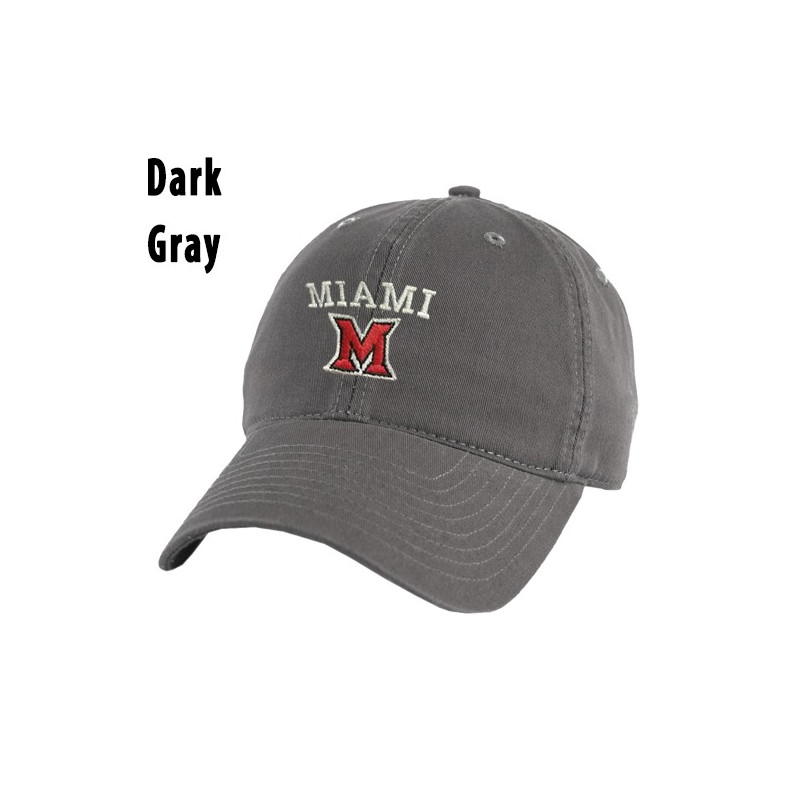 Miami Arched Over M Adjustable Hats