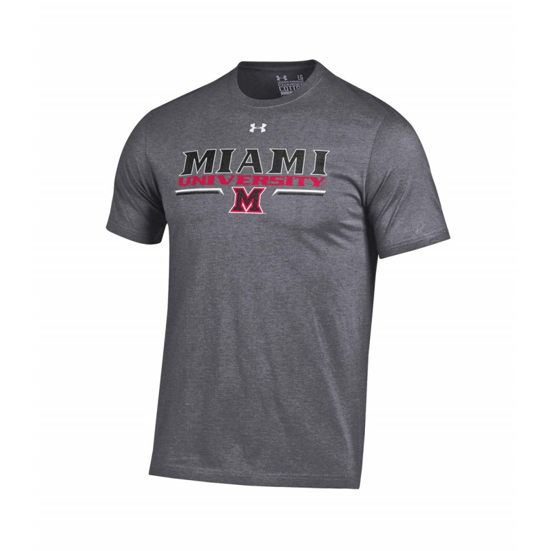 Under Armour Miami University Carbon Heather Tee