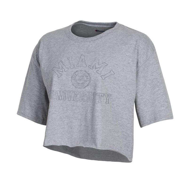 Champion Women's Boyfriend Crop Tee