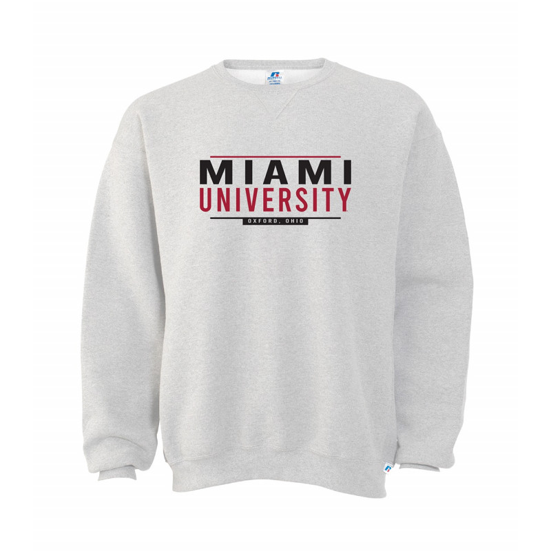 Russell Miami University Ash Sweatshirt