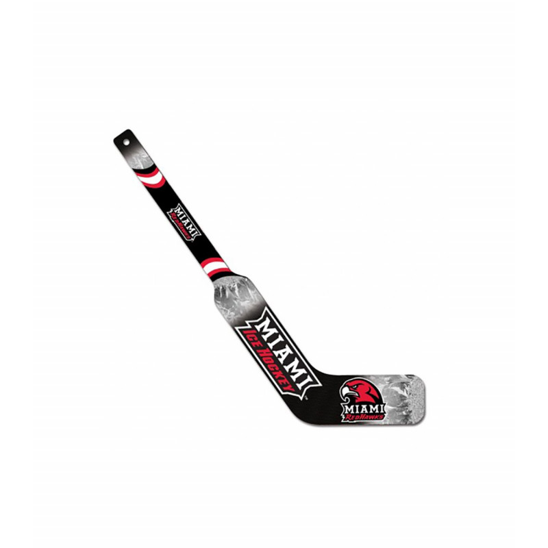 Miami RedHawks Mini Wooden Hockey Stick