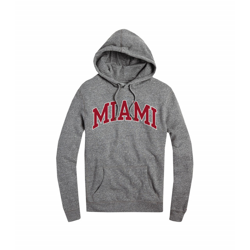 League Grey Miami University Heritage Hoodie