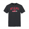 Miami RedHawks Black Block M/1809 Short Sleeve Tee