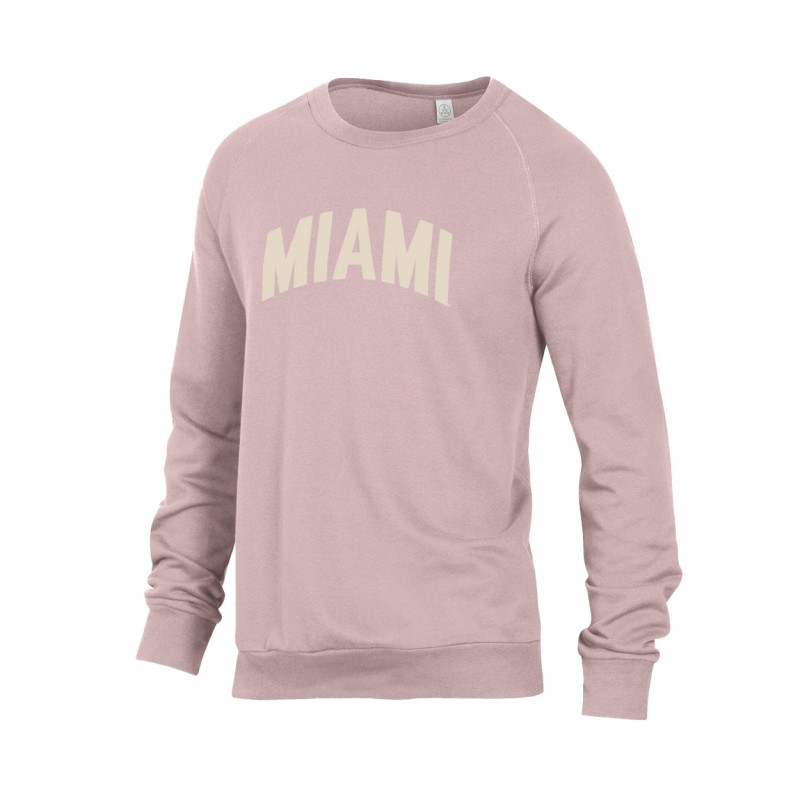 Miami Women's Rose Quartz Crew