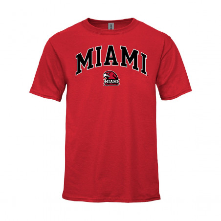 Miami University Short Sleeve Tees w/ RedHawk