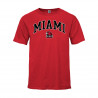 Miami University Short Sleeve Tees w/ RedHawk