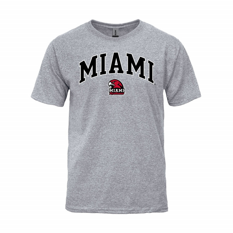 Miami University Short Sleeve Tees w/ RedHawk