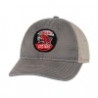 Ahead Miami Red Hawk Embroidered Patch Adj. Trucker Hats