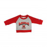 Champion Miami RedHaks Infant/ Toddler Crew, Gray w/ Red