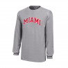 Champion Miami Youth Long Sleeve Tee, Gray