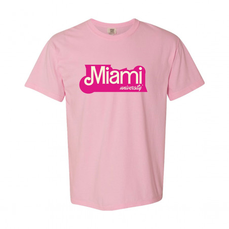 Miami Barbie Short Sleeve Tee, Pink