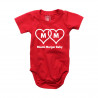 Wes & Willy Miami Merger Baby Onesie