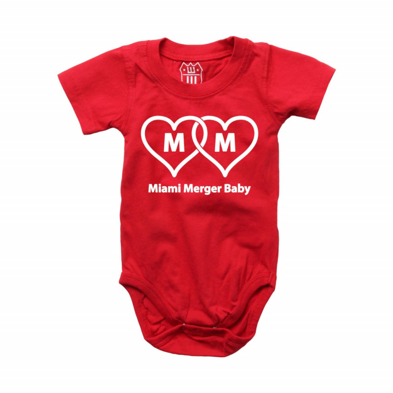 Wes & Willy Miami Merger Baby Onesie
