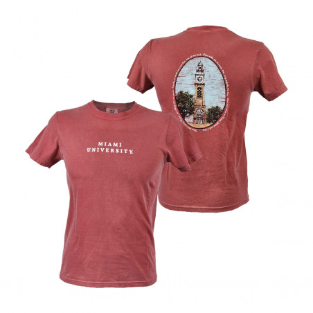 Summit Miami University Pulley Tower Short Sleeve Tee