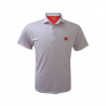 Horn Legend Miami White Checkered Polo