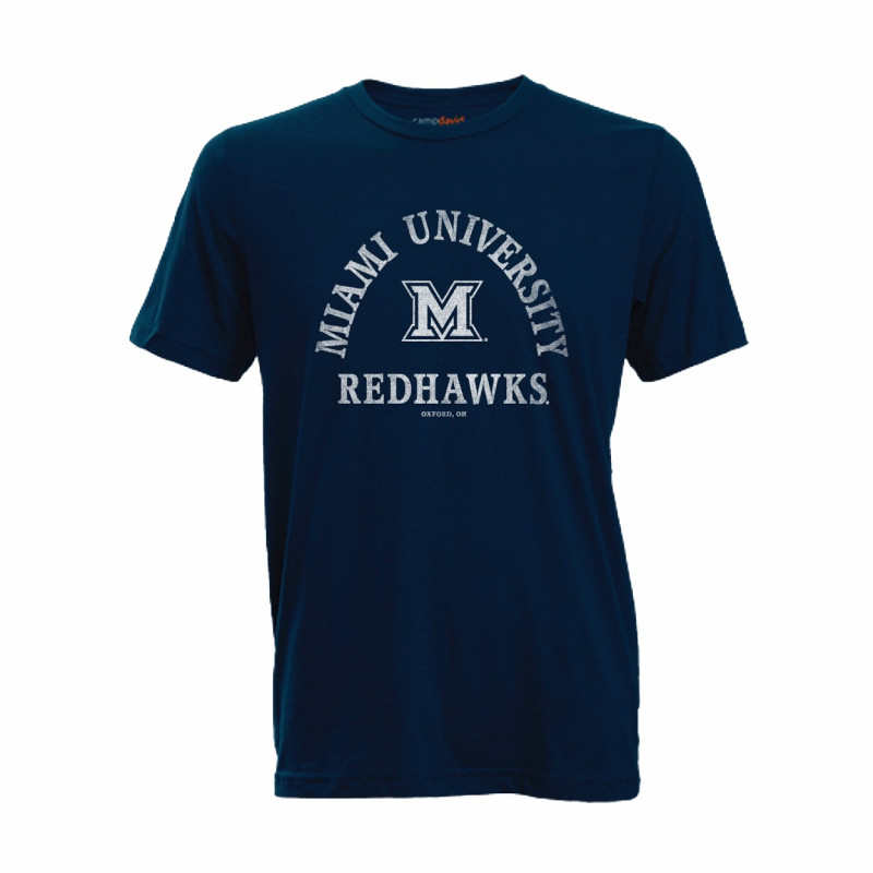 Miami RedHawks Camp David Arch-Faded T-shirt