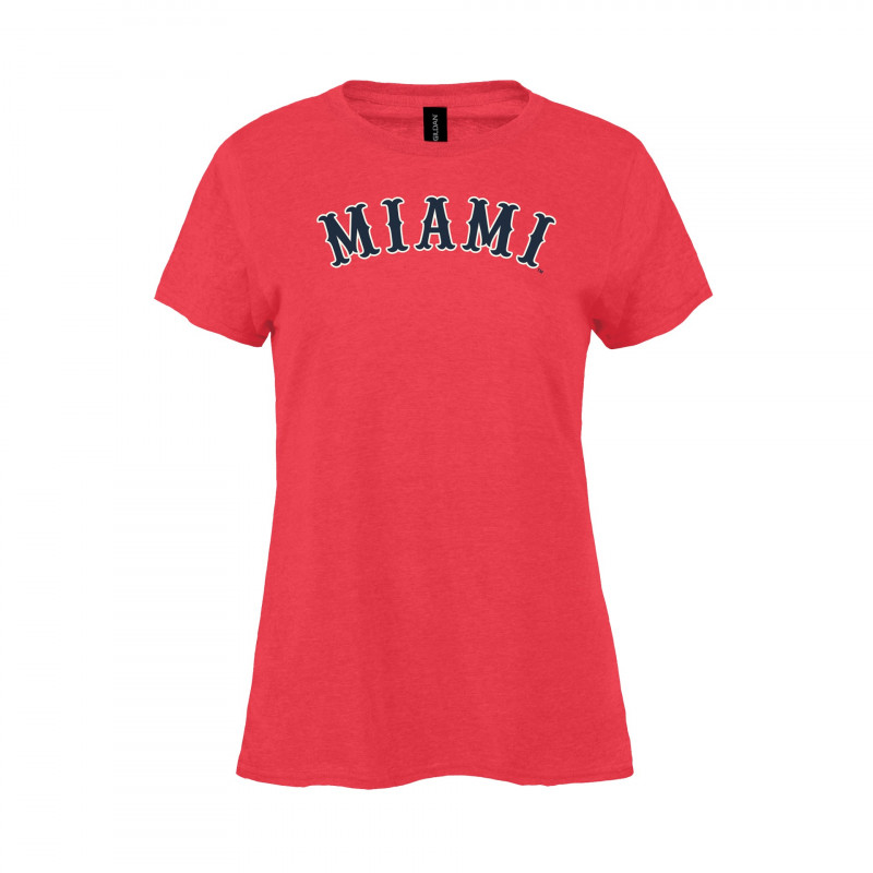 Miami RedHawks Women's Miami Puff Ink T-shirt