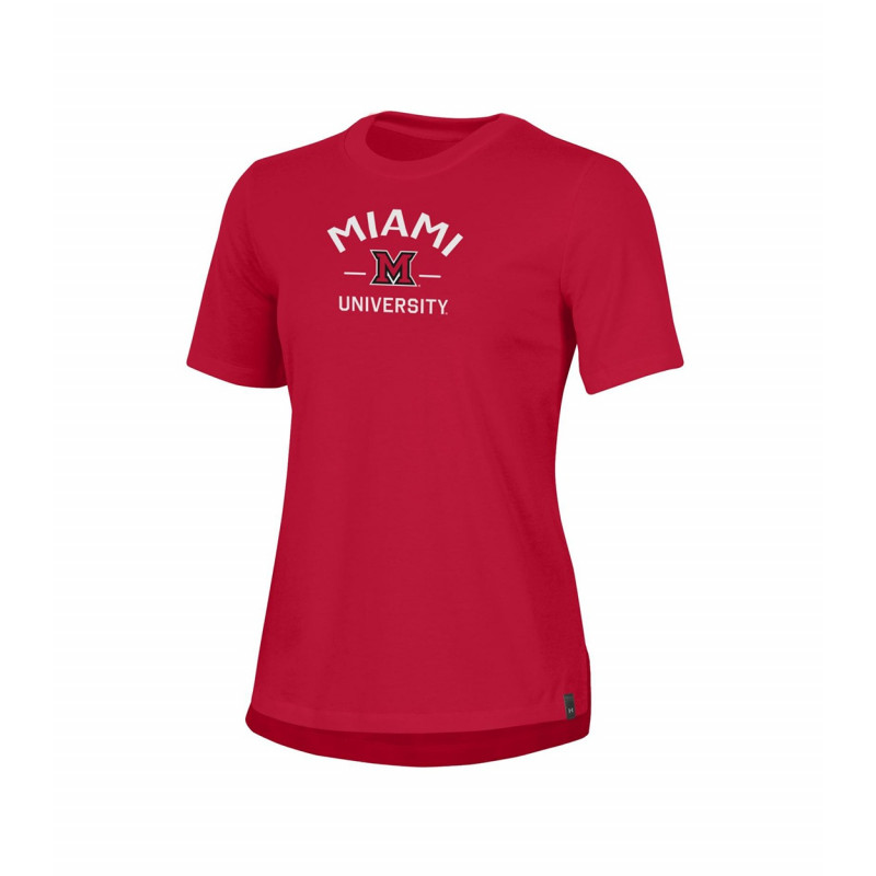 Under Armour Women's Miami University Red Tee