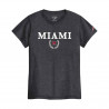 League Miami University Women's Short Sleeve Tee, Black