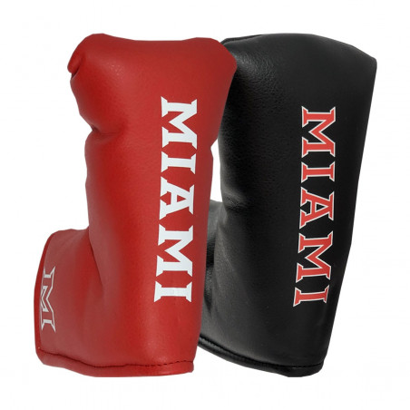 Miami Branded Bladed Putter Cover, Red or Black