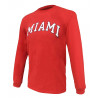 Champion Miami Youth Long Sleeve Tee, Red