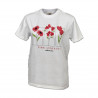 Summit Miami University Flowers Short Sleeve Tee, White
