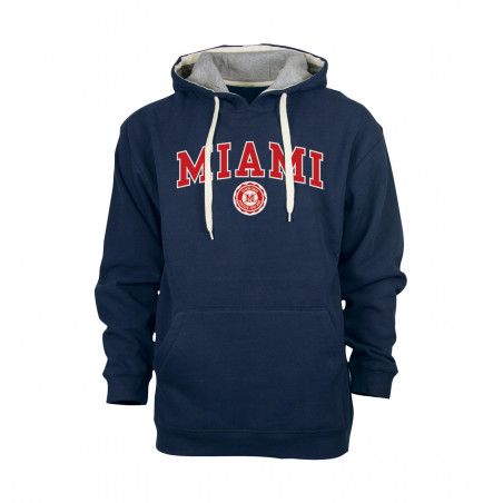 Miami RedHawks Ourey Embroidered Faux Seal Hood