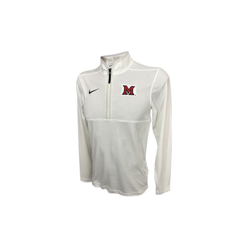 Miami RedHawks Nike Dri-Fit Victory Quarter-zip
